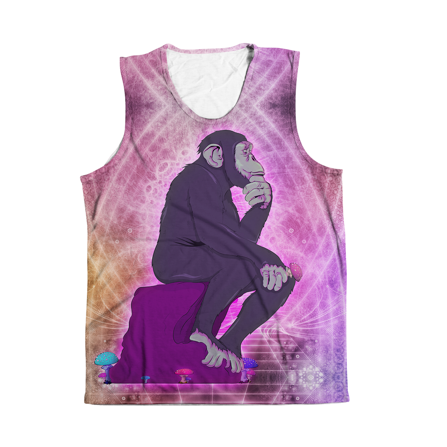 Thinking Ape All Over Print Sleeveless Tee