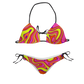Acid All Over Print Sling Bikini Swimsuit