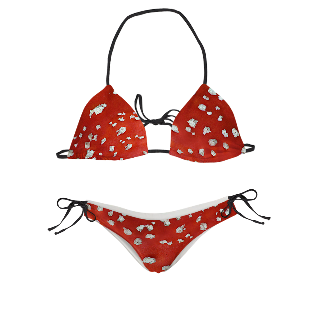 Fly Agaric - Amanita All Over Print Sling Bikini Swimsuit