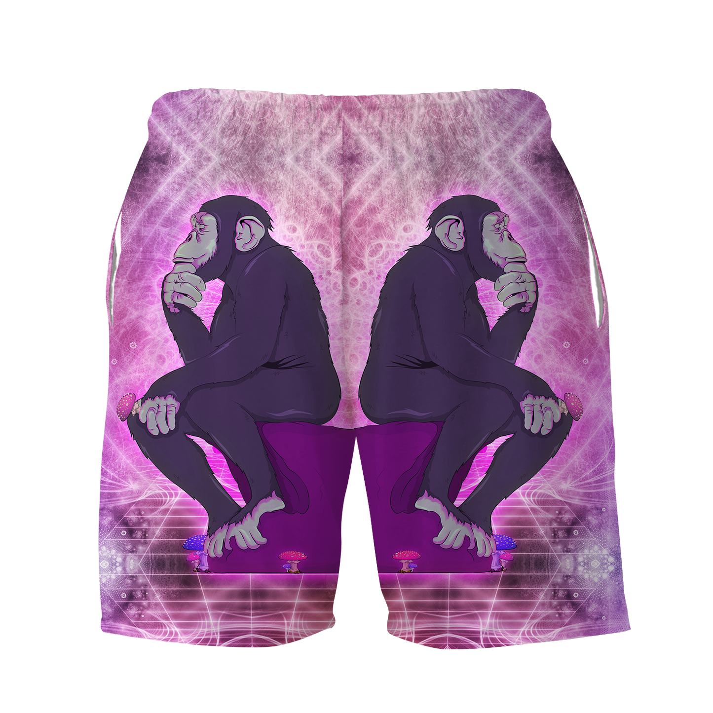 Thinking Ape All Over Print Men's Shorts