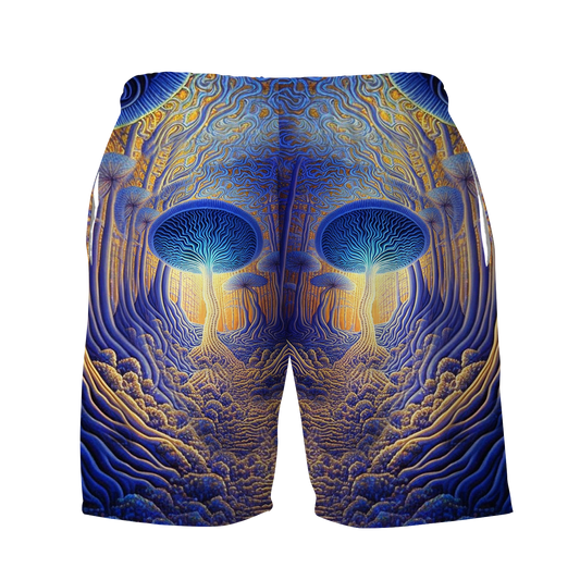 Psi~ Forest All Over Print Men's Shorts