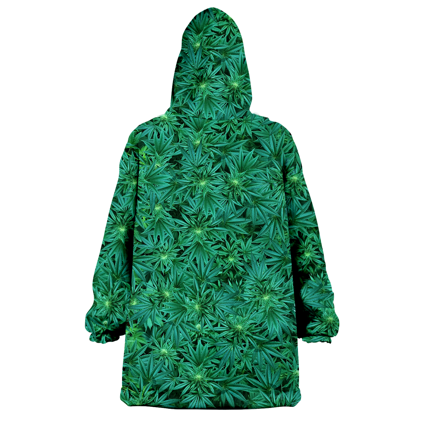 Cann~ All Over Print Wearable Blanket Hoodie