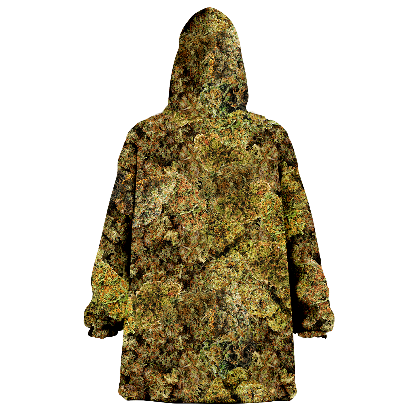 Cann~ Buds All Over Print Wearable Blanket Hoodie