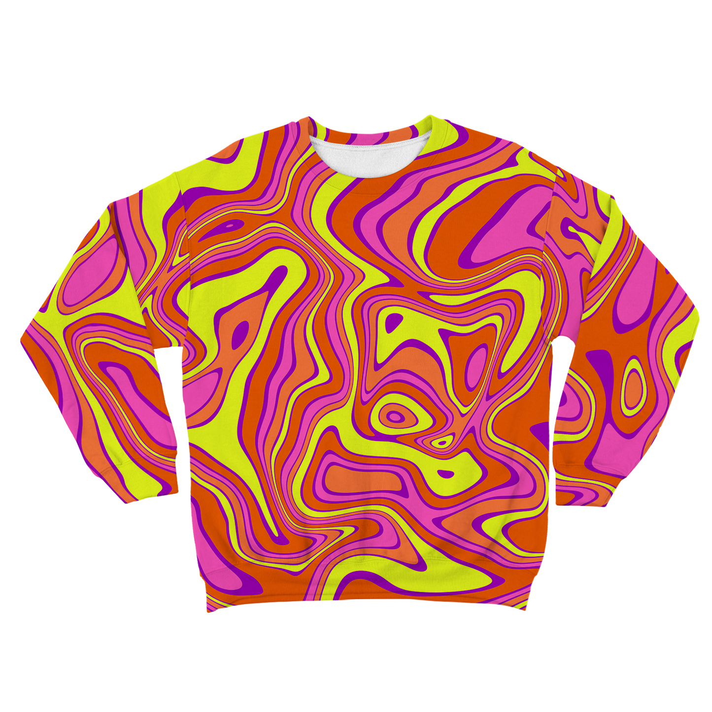 Acid All Over Print Unisex Sweatshirt