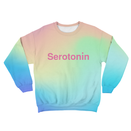 Serotonin All Over Print Unisex Sweatshirt