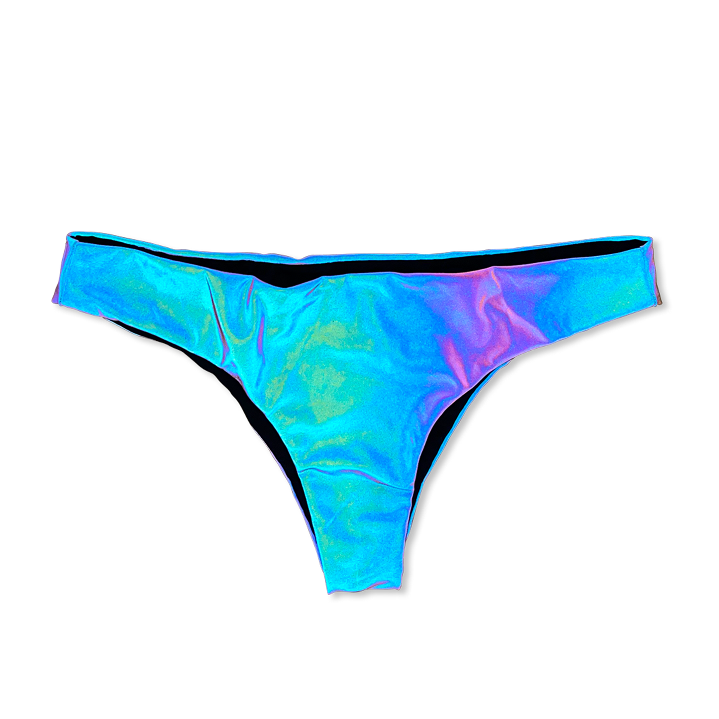 Rainbow Reflective Women's Bikini Bottom