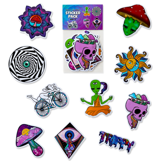 Shroom Beach Sticker Pack - Season 3