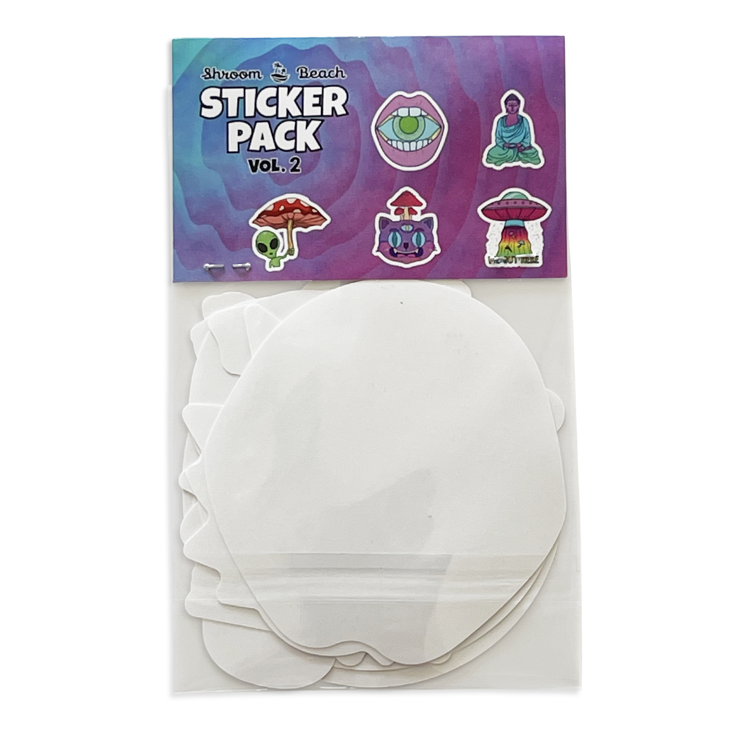 High quality and trendy stickers by Shroom Beach perfect for indoor use. 