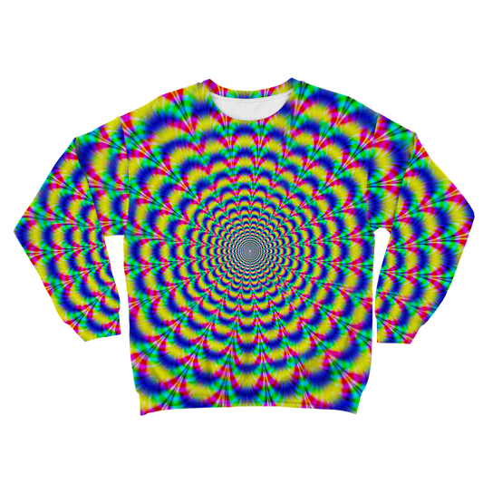 Psi~ Spiral All Over Print Unisex Sweatshirt