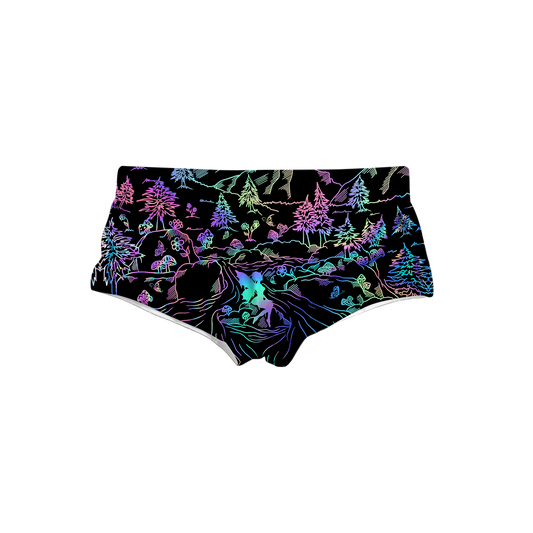 Psi~ World All Over Print Triangle Swim Trunks