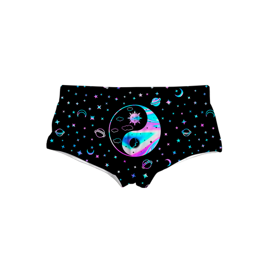 Yinyang Galaxy All Over Print Triangle Swim Trunks