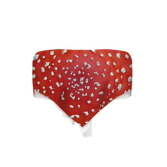 Fly Agaric - Amanita All Over Print Triangle Tube Top