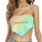 Serotonin All Over Print Triangle Tube Top