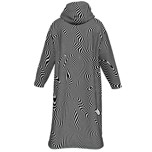 Trippy Wave All Over Print Cloak