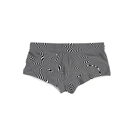 Trippy Wave All Over Print Triangle Swim Trunks