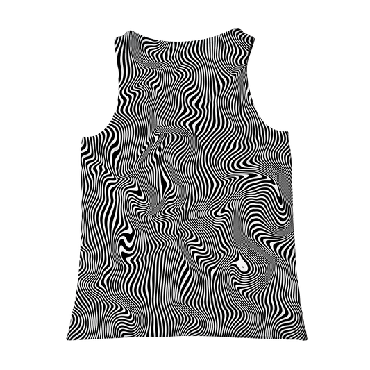Trippy Wave All Over Print Unisex Tank Top