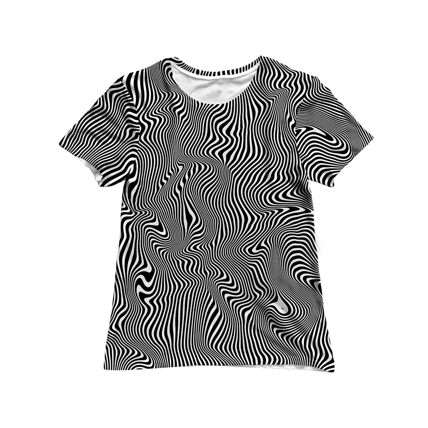 Trippy Wave All Over Print Women's Tee