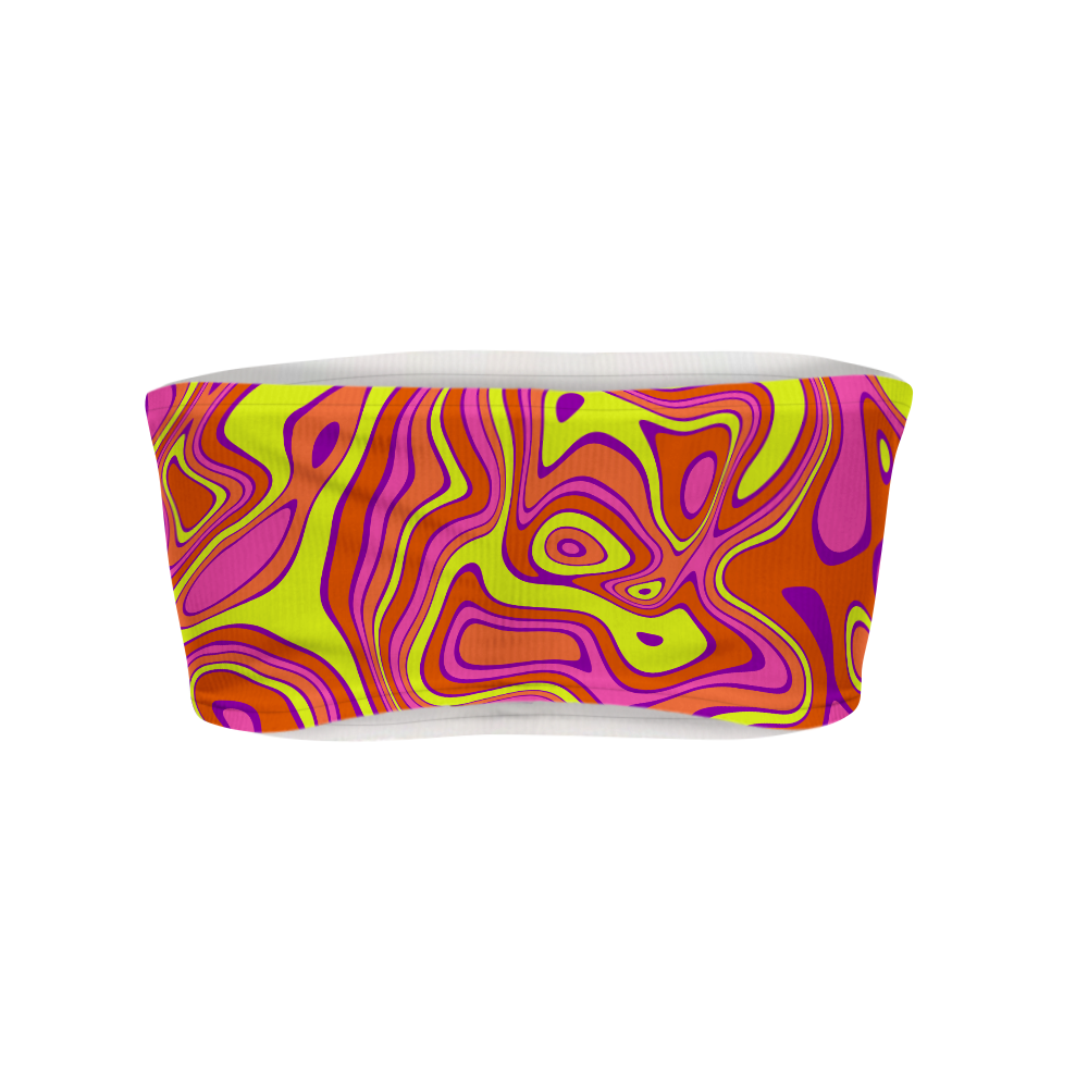 Acid All Over Print Women's Tube Top