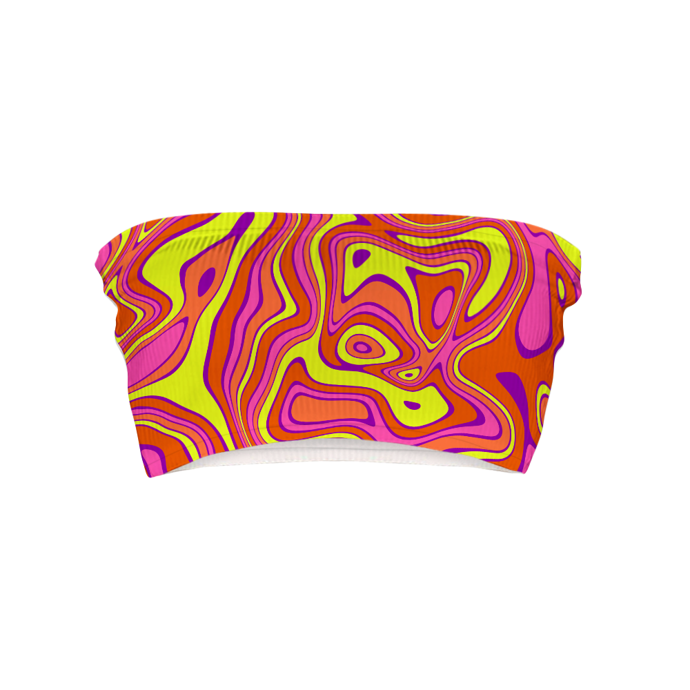 Acid All Over Print Women's Tube Top