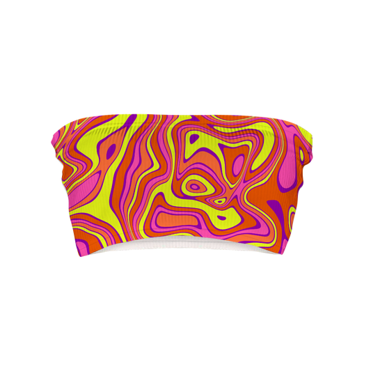 Acid All Over Print Women's Tube Top