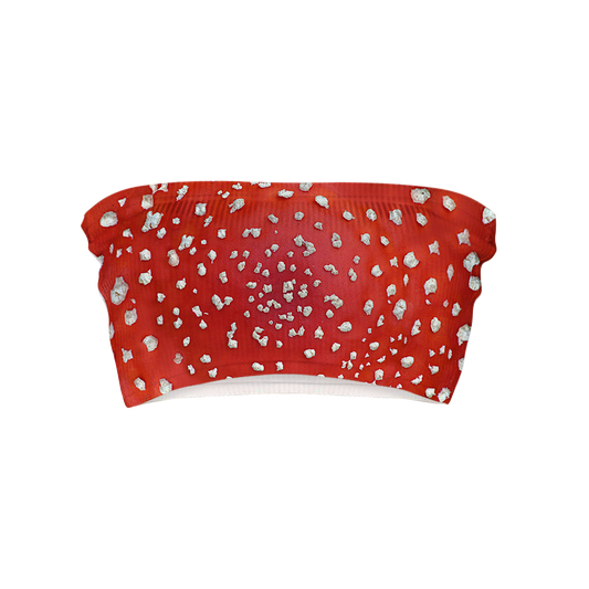 Fly Agaric - Amanita All Over Print Women's Tube Top