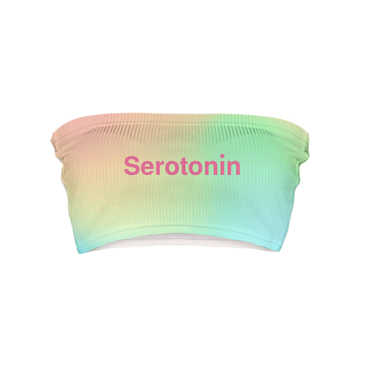 Serotonin All Over Print Women's Tube Top