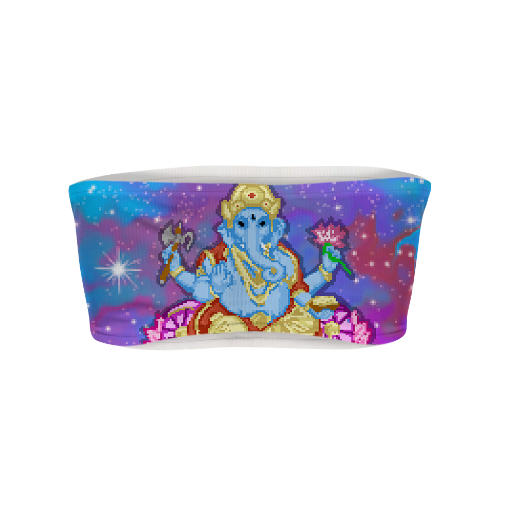 Pixel Ganesha All Over Print Women's Tube Top