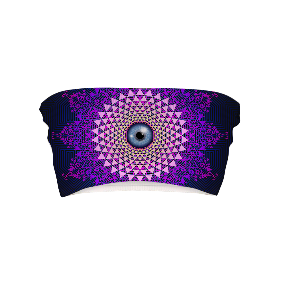 Psi~ Eye Ball All Over Print Women's Tube Top