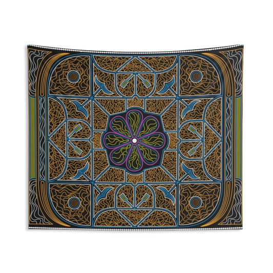 Ayahuasca Pattern Indoor Wall Tapestries