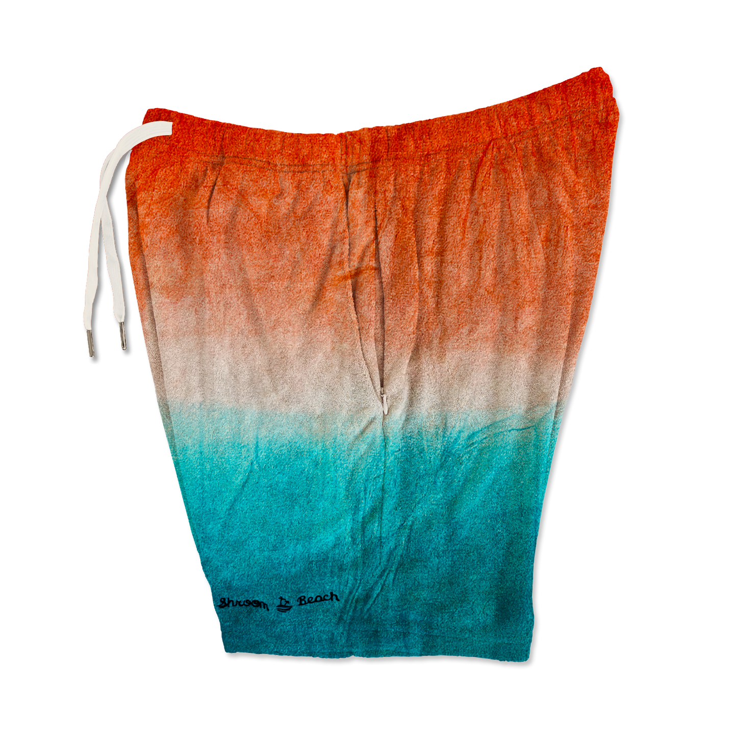 Terry Toweling Resort Shorts - Bomb Pop Dip Dye