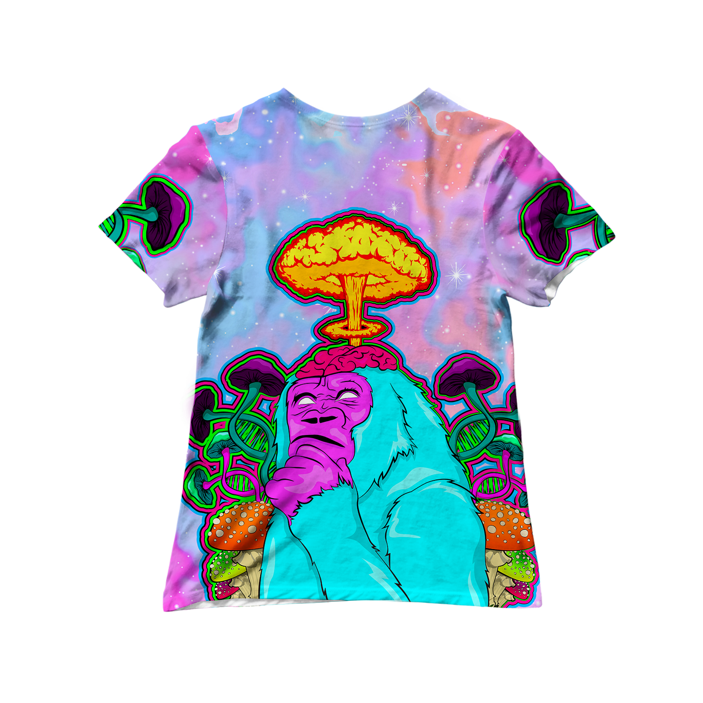 Awakened Ape All Over Print Women's Tee