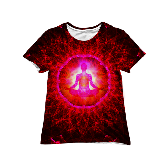 Psi~ Meditating All Over Print Women's Tee