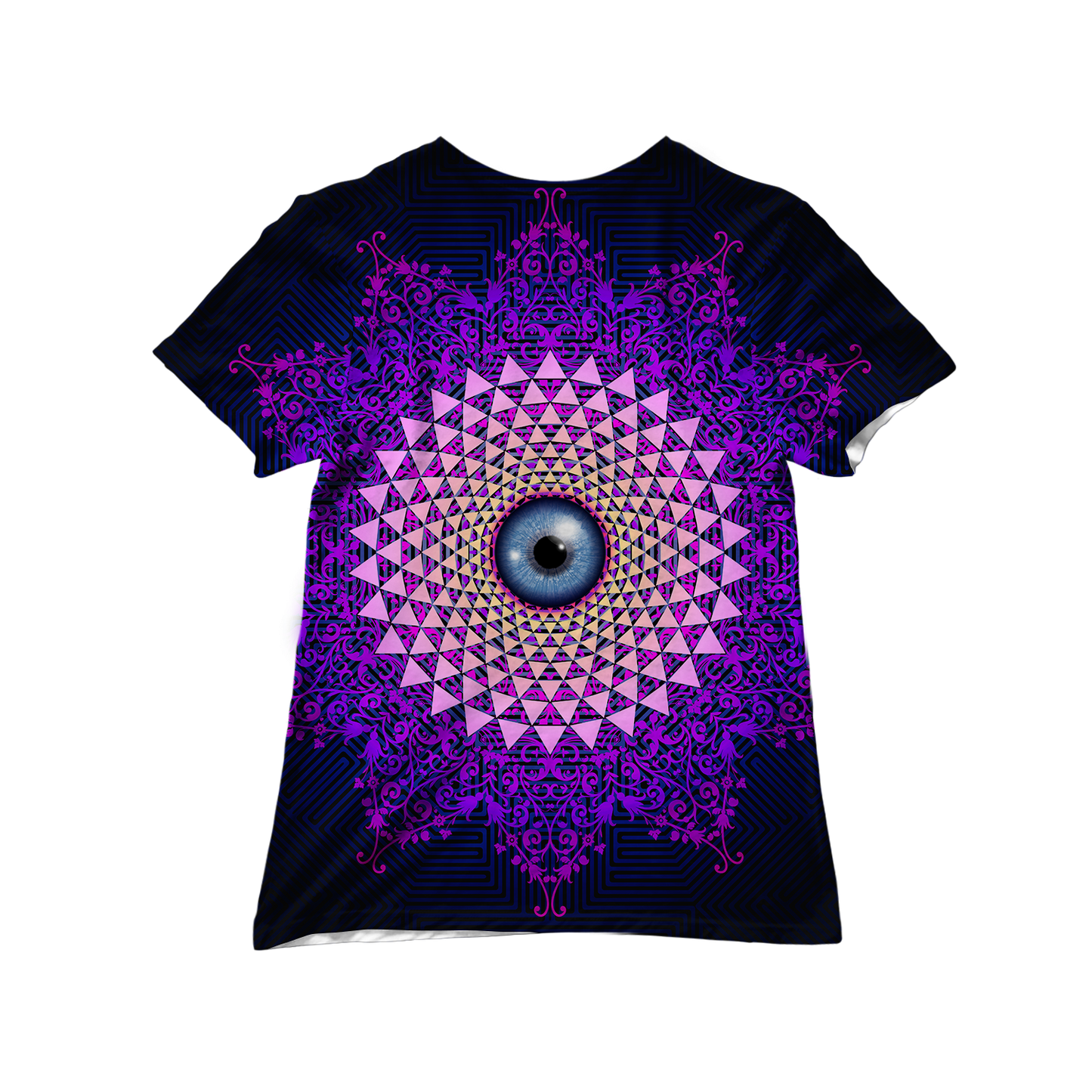 Psi~ Eye Ball All Over Print Women's Tee