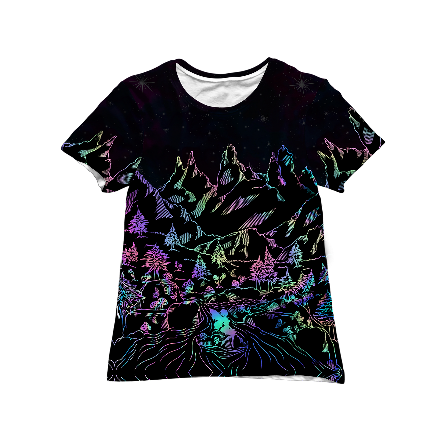 Psi~ World All Over Print Women's Tee