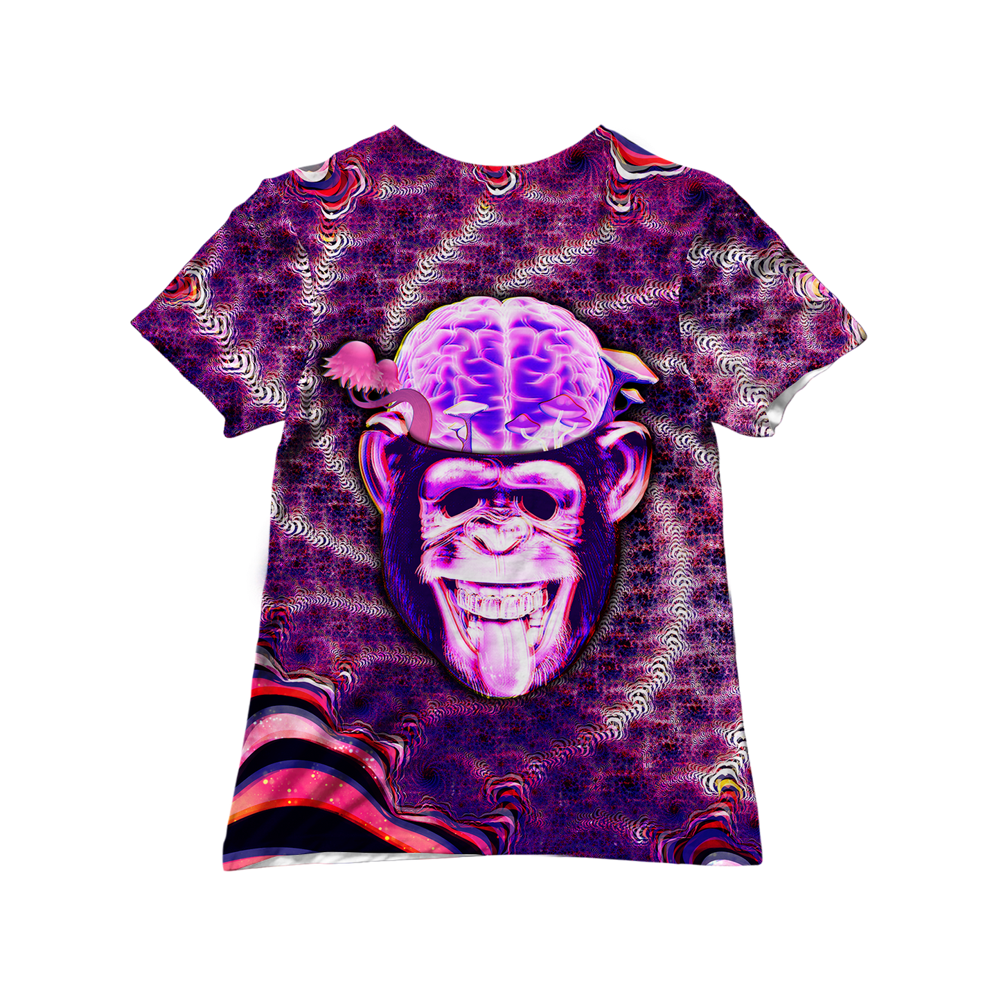 Ston~ Ape Brain All Over Print Women's Tee