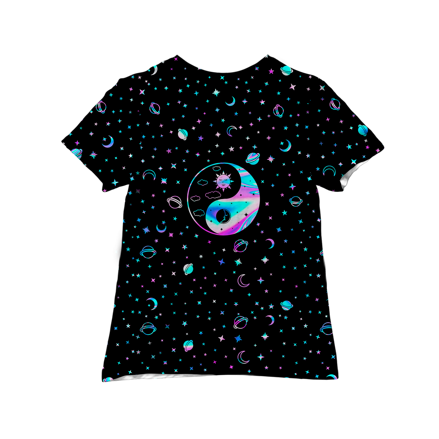 Yinyang Galaxy All Over Print Women's Tee