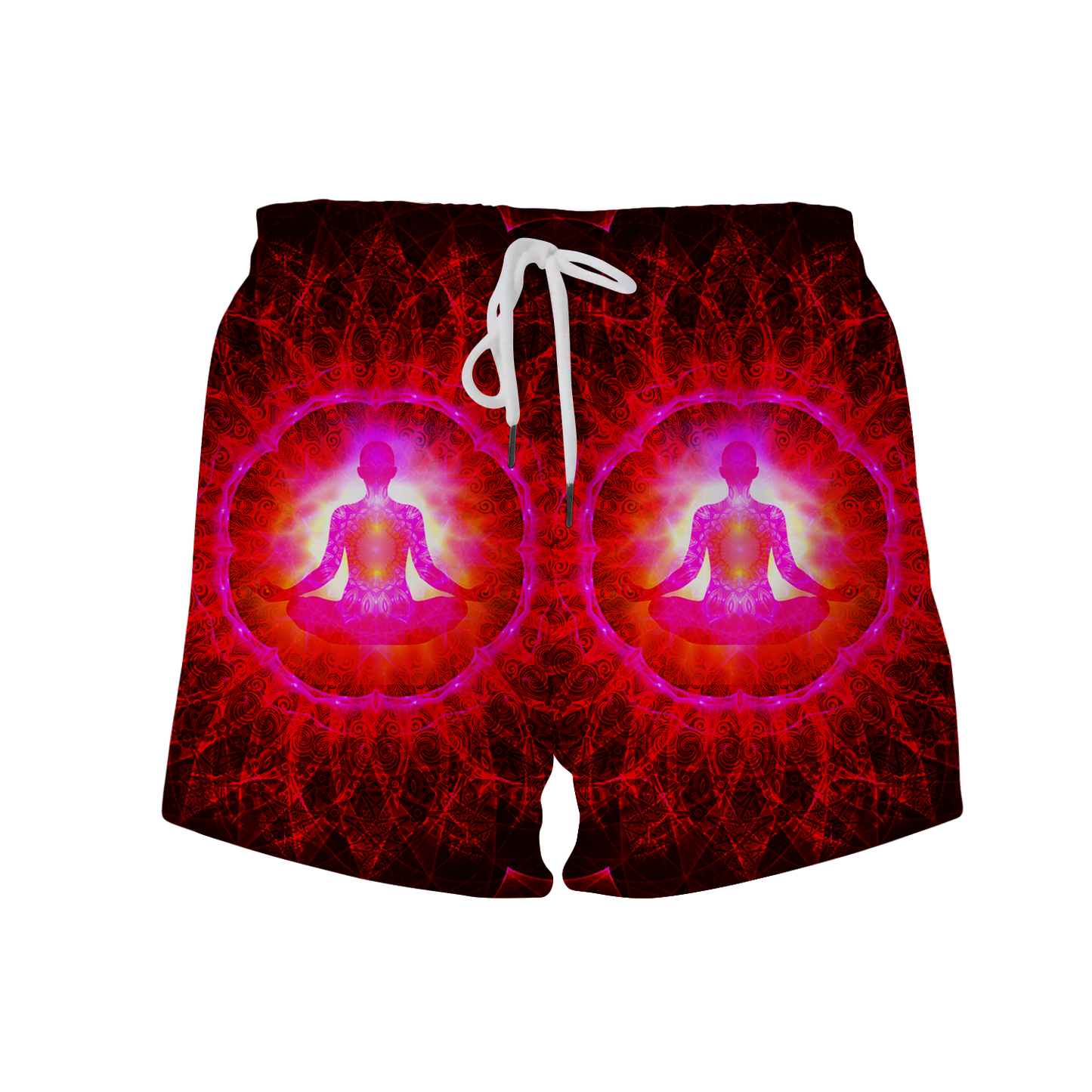 Meditating Psi~ All Over Print Women's Shorts