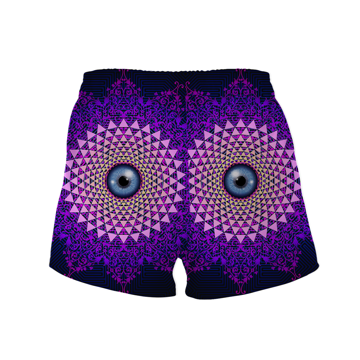 Psi~ Eye All Over Print Women's Shorts