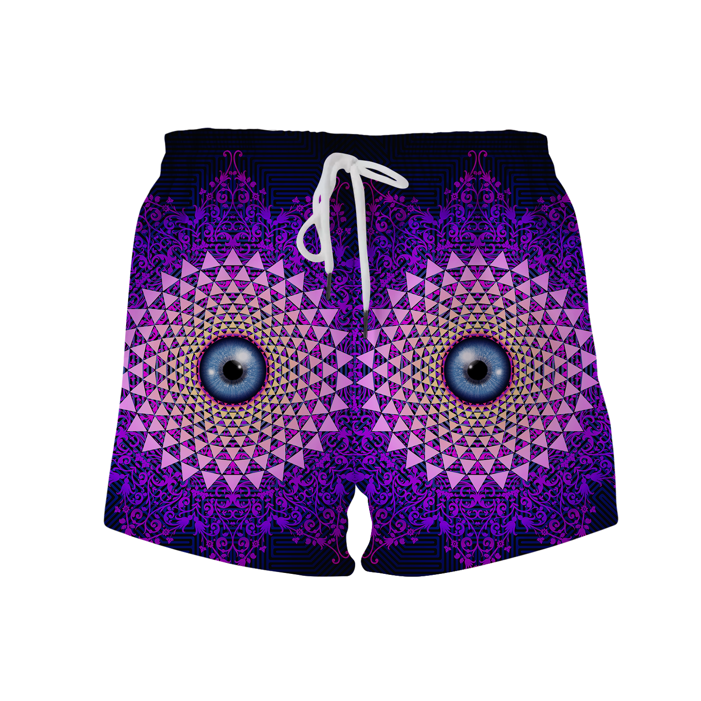 Psi~ Eye All Over Print Women's Shorts