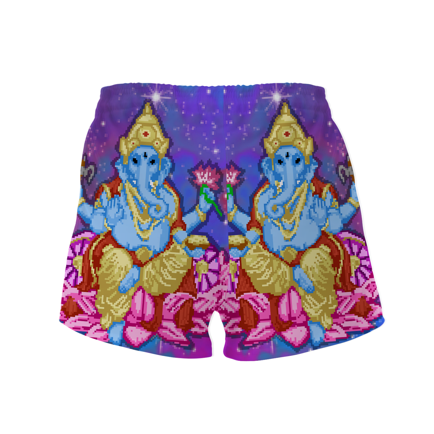 Pixel Ganesha All Over Print Women's Shorts