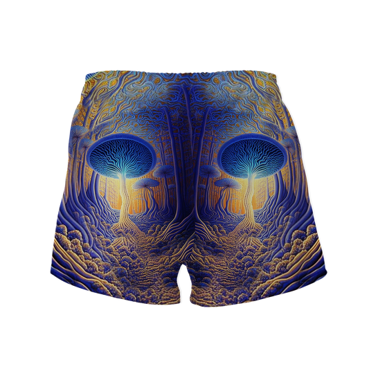 Psi~ Forest All Over Print Women's Shorts