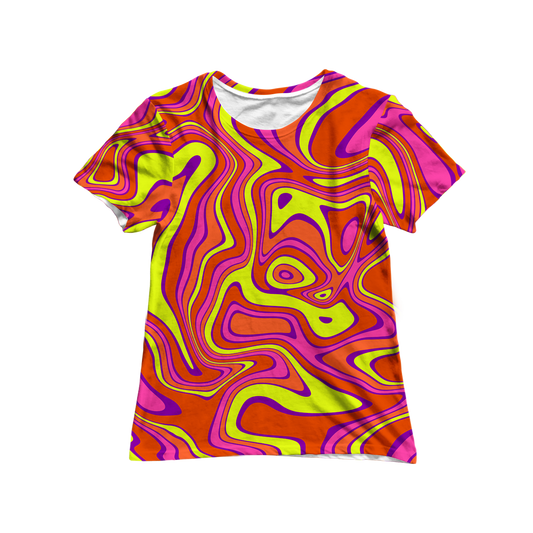 Acid All Over Print Women's Tee