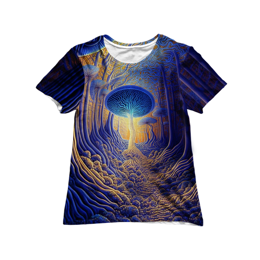 Psi~ Forest All Over Print Women's Tee
