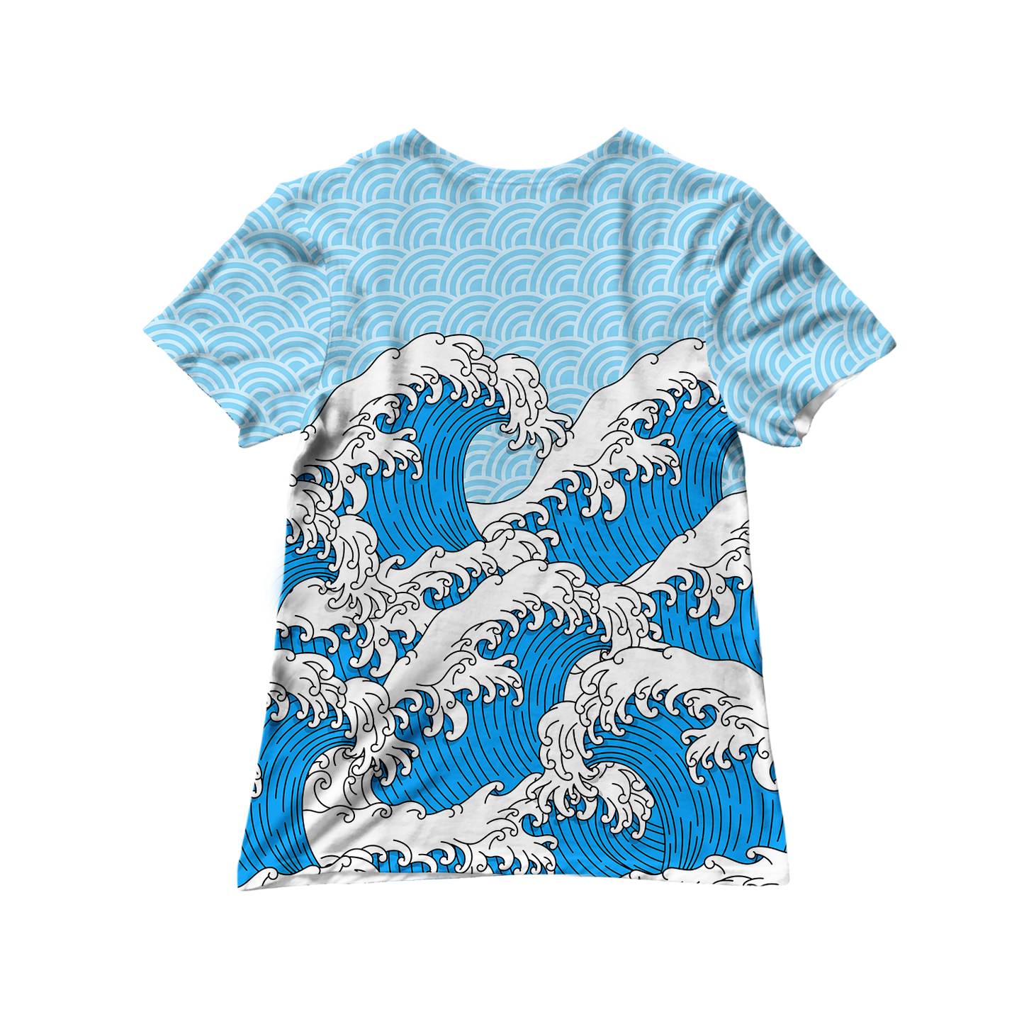 Retro Waves All Over Print Women's Tee