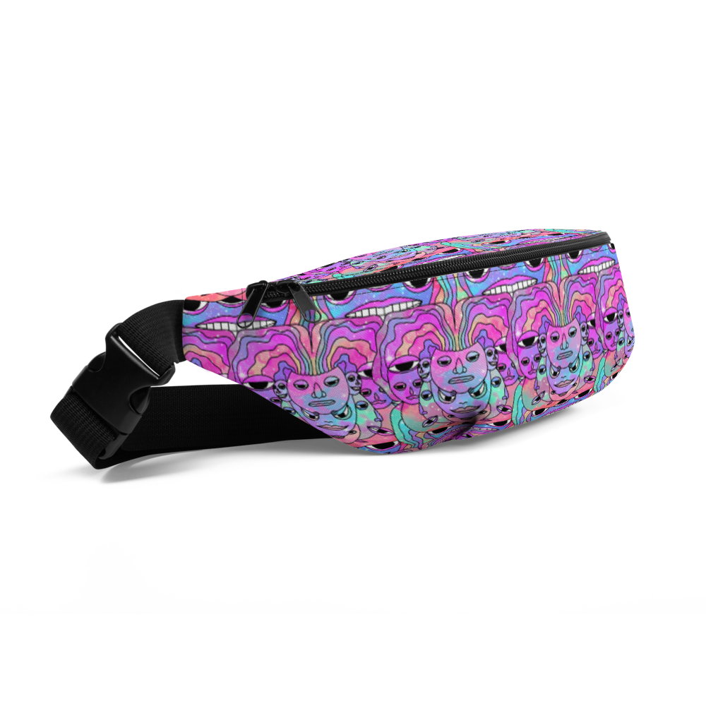 Wear your Shroom Beach fanny pack as a trendy crossbody sling bag with its unique designs that has become a must-have.