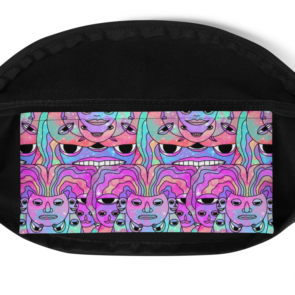 Wear your Shroom Beach fanny pack as a trendy crossbody sling bag with its unique designs that has become a must-have.