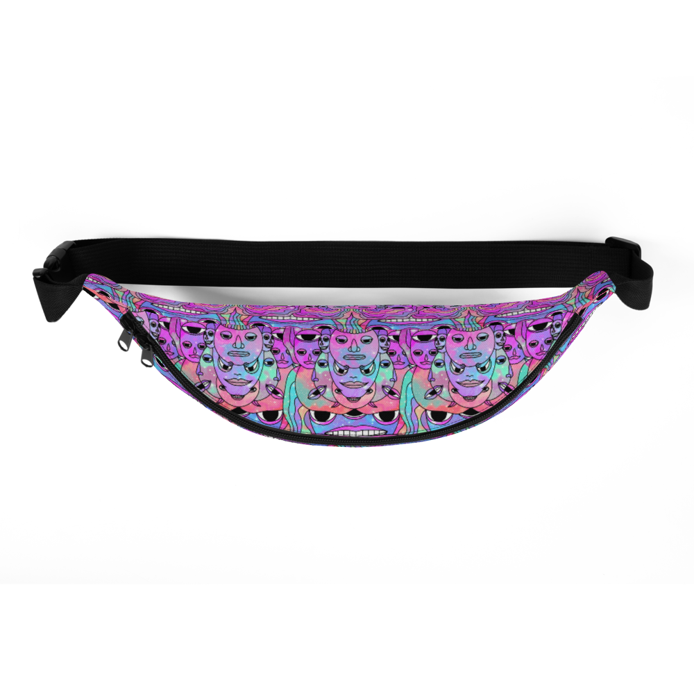 Wear your Shroom Beach fanny pack as a trendy crossbody sling bag with its unique designs that has become a must-have.