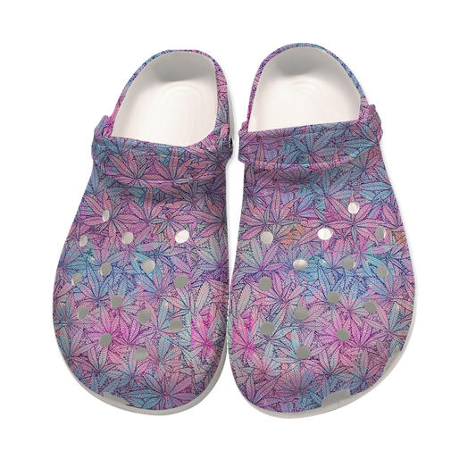 Cann~ Pattern Women's Classic Clogs