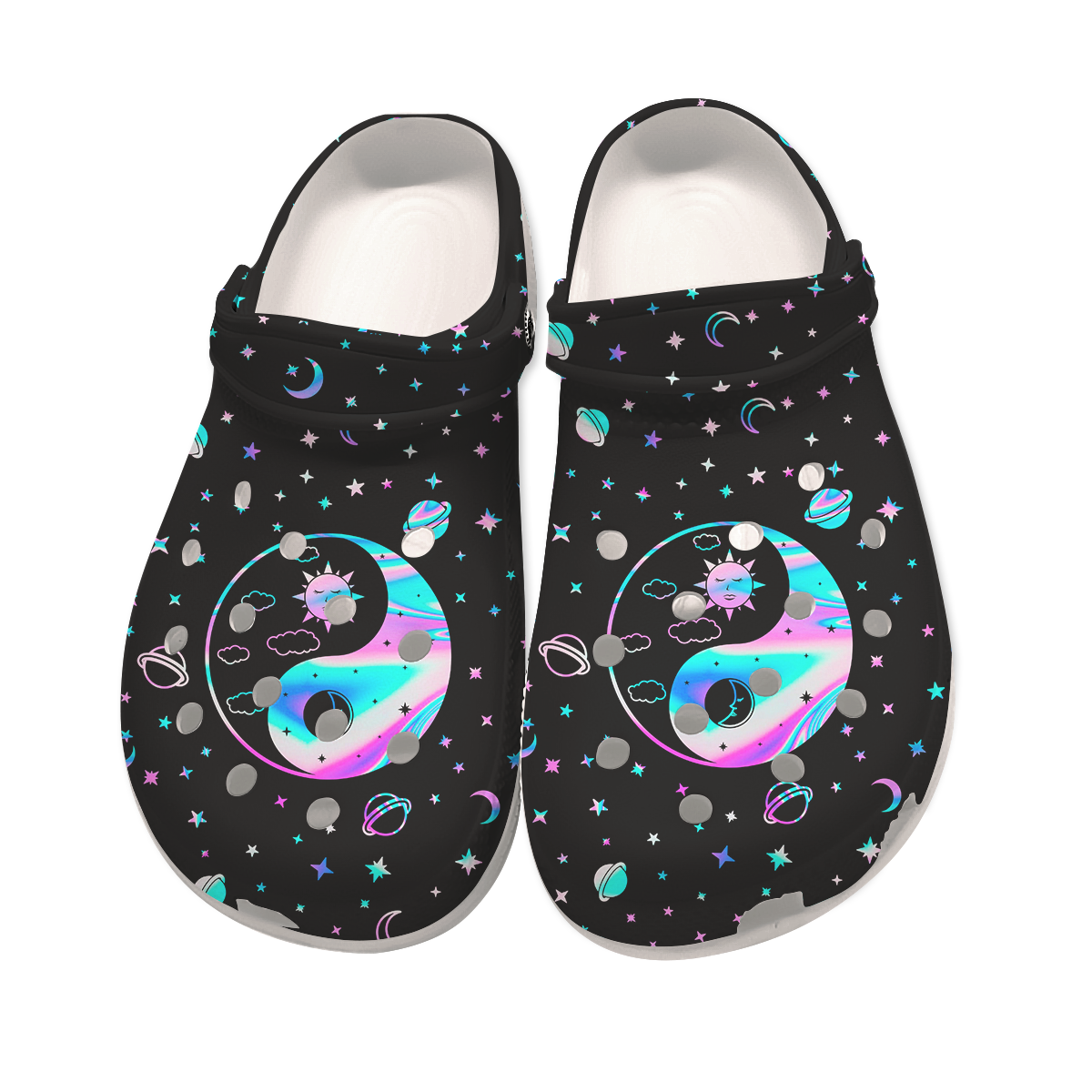 Yinyang Galaxy Men's Classic Clogs