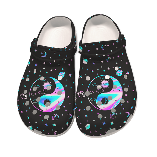 Yinyang Galaxy Men's Classic Clogs